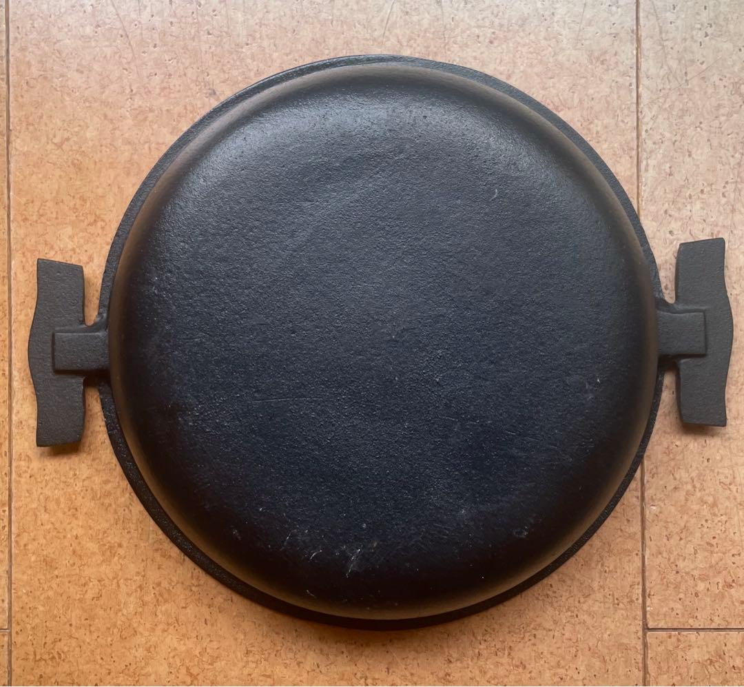 鈴木主善堂　南部鉄器　鍋　蓋付両手鍋