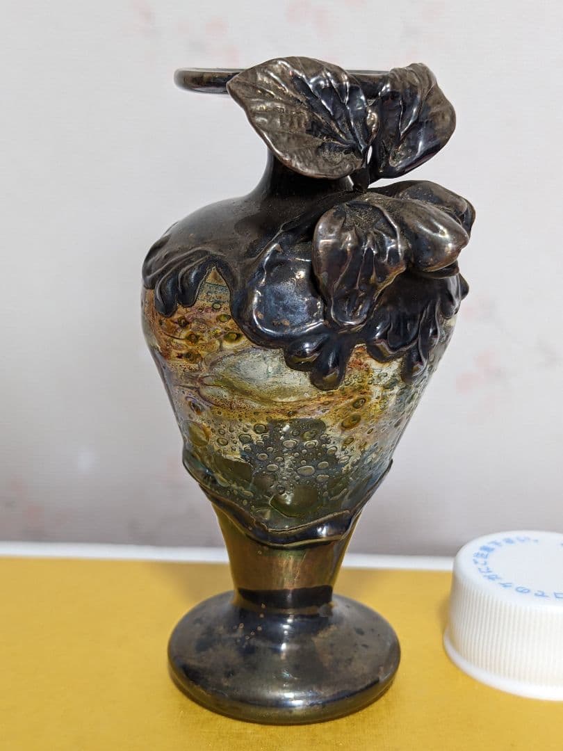 ⭐欧米 西洋アンティーク アールヌーボー エナメル彩ガラス 古美術骨董品