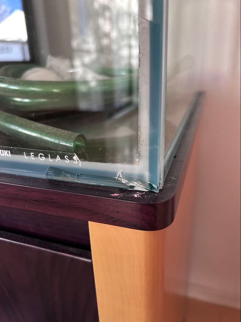 LEDライト付き水槽台・キャビネット　kahara