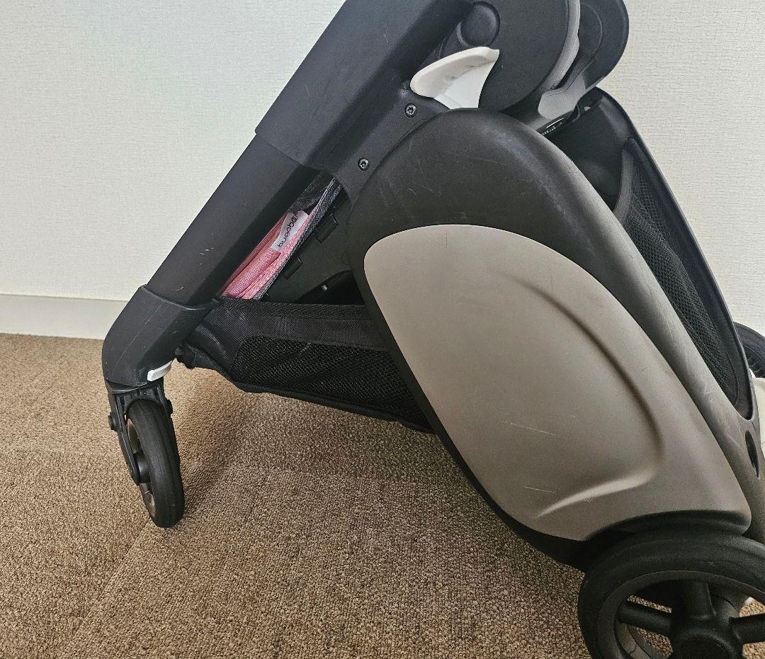 【説明書あり】バガブー アント　ピンク ベビーカーコンパクト機内持ち込み可