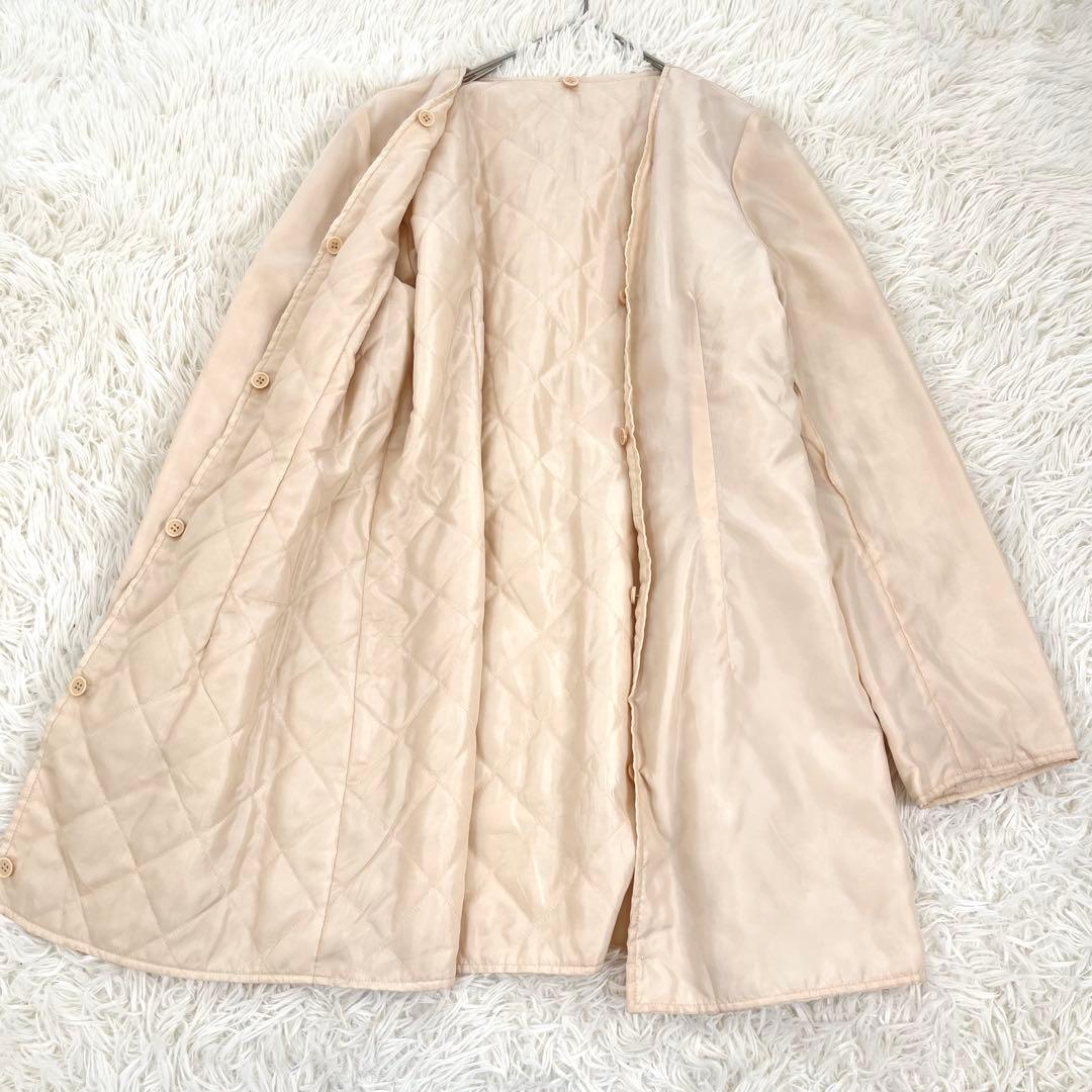 MAXMARA イブルース フォックスファー トレンチコート ライナー付 44