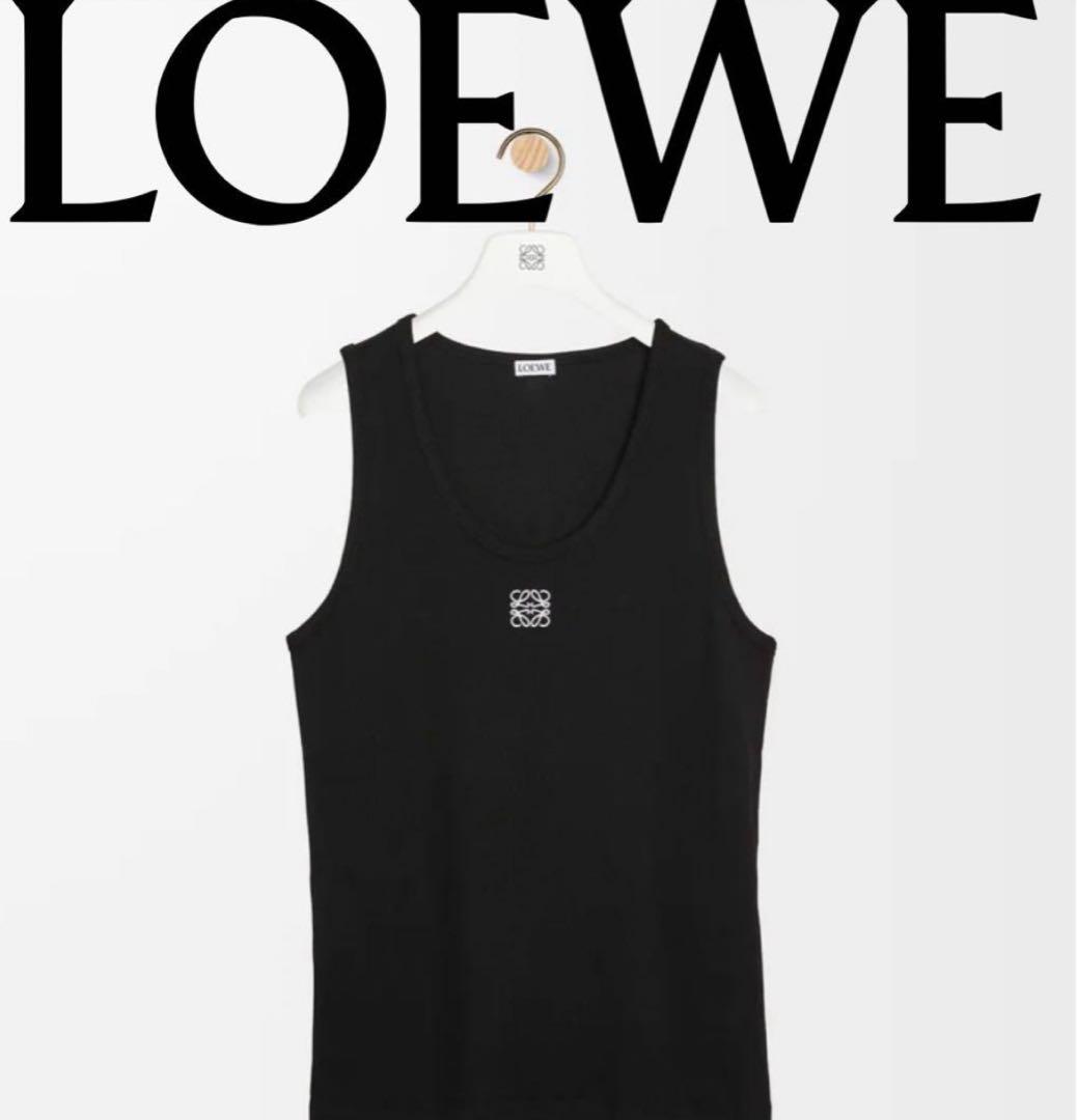 LOEWE 24SS アナグラムロゴ タンクトップ