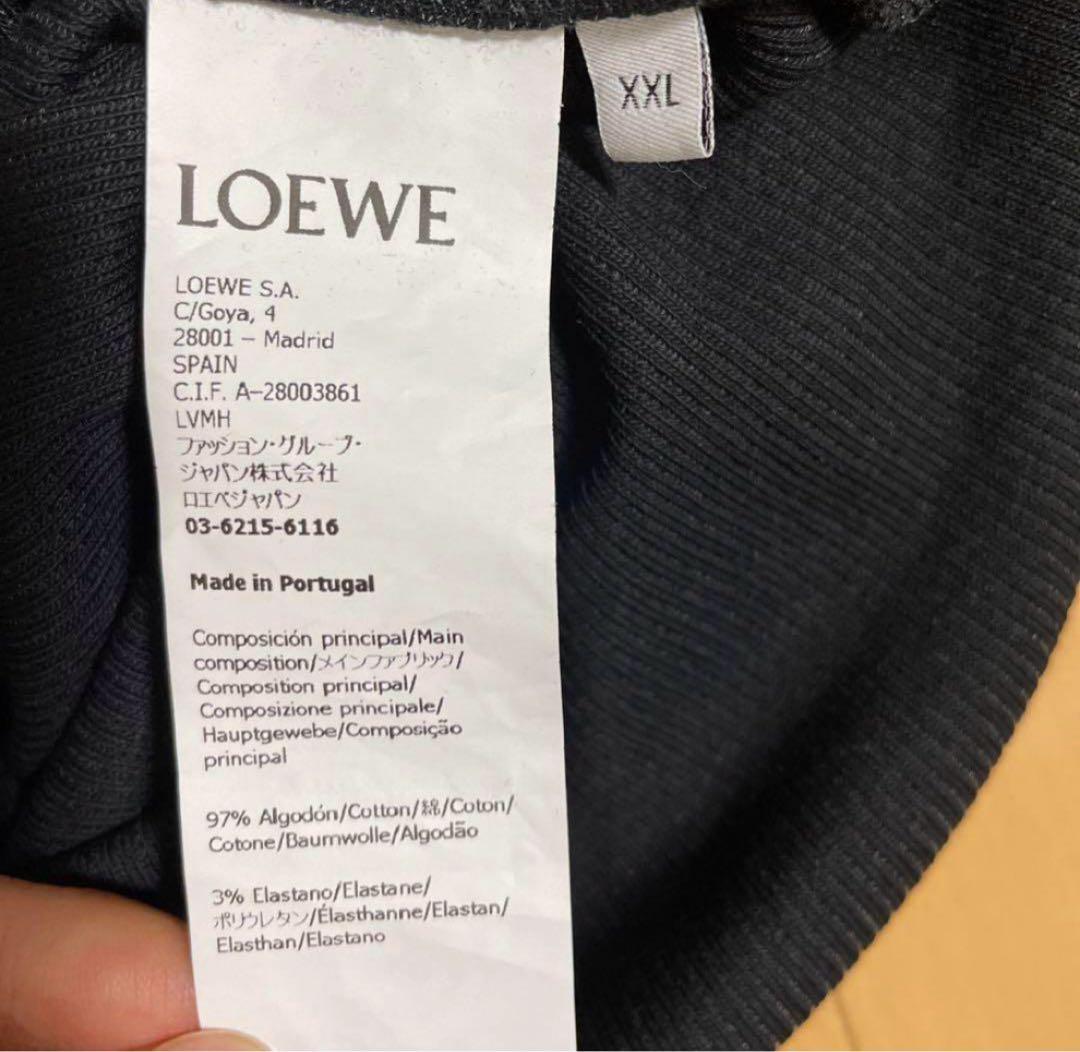 LOEWE 24SS アナグラムロゴ タンクトップ