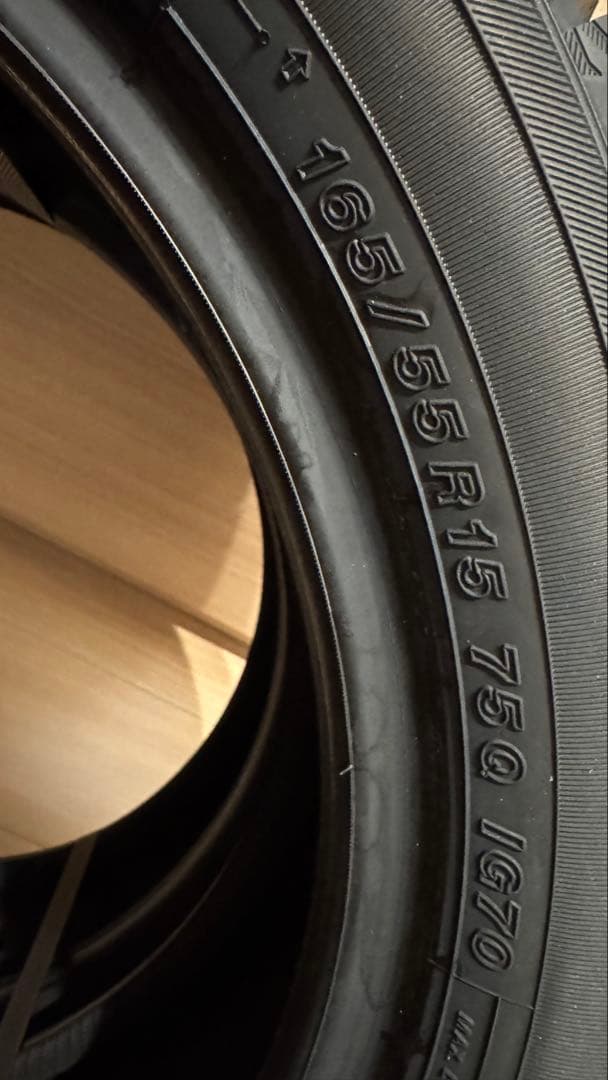 【kenbotaxi】 iG70 165/55R15 25年製 新品 4本