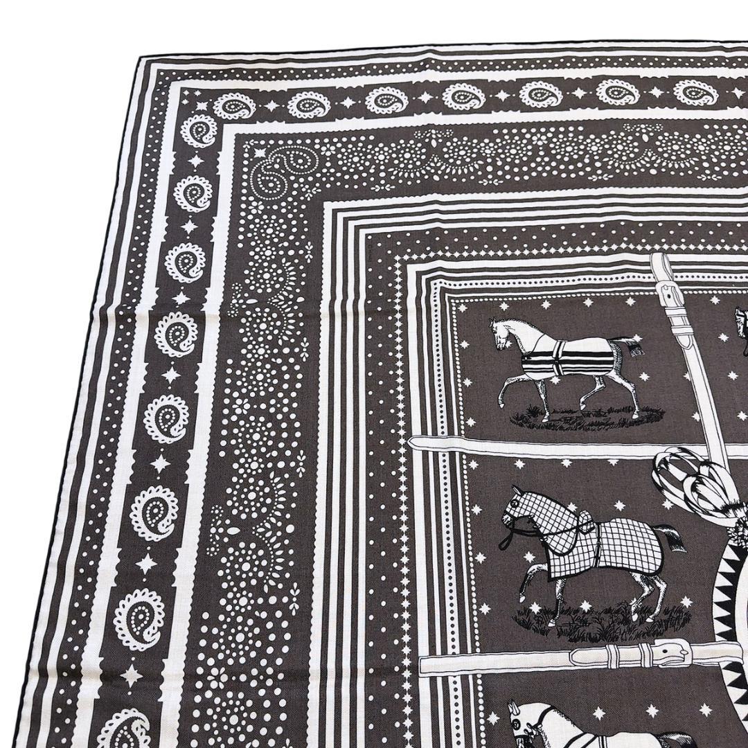 ◇エルメス◇カレ 140/カシシル/カレジェアン/馬着 バンダナ/スカーフ