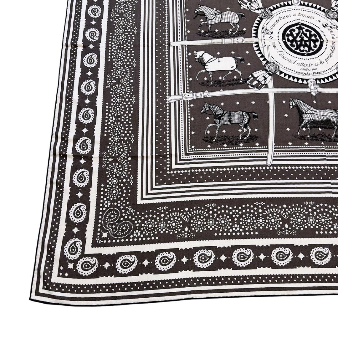 ◇エルメス◇カレ 140/カシシル/カレジェアン/馬着 バンダナ/スカーフ