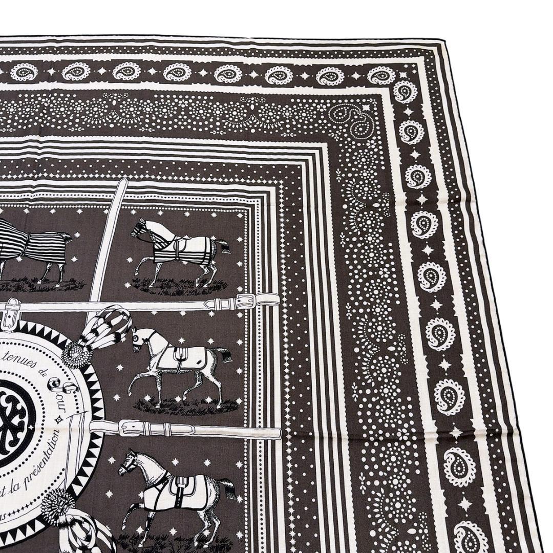 ◇エルメス◇カレ 140/カシシル/カレジェアン/馬着 バンダナ/スカーフ