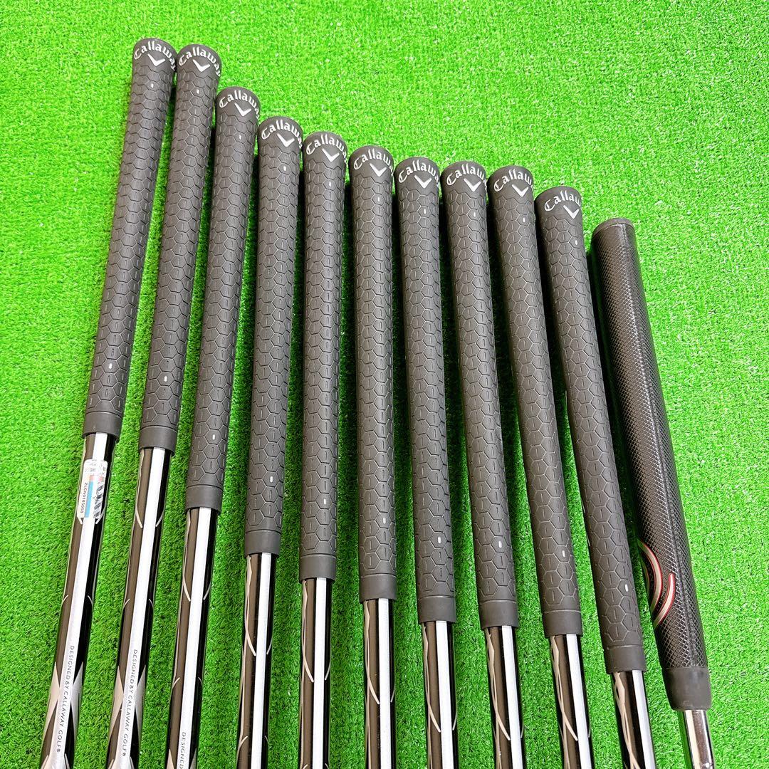 現行　X HOT キャロウェイ ゴルフ クラブセット メンズ 初心者 右利き R