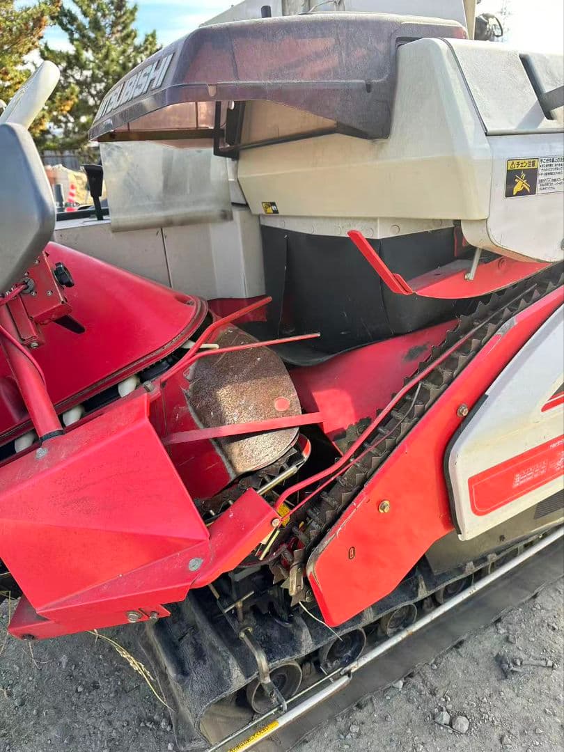 愛知県豊田市 三菱 コンバイン MC16 結束機付き 2条刈 179h！中古美品