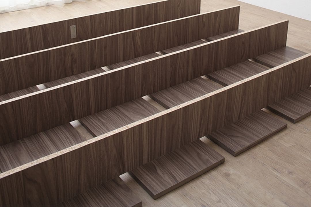 頑丈すのこ構造！天然木調ライフスタイルペット シングル（フレームのみ）