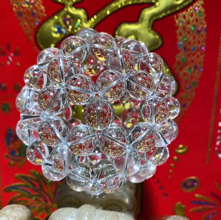 16mmA級品水晶フラーレン置物❣️ 宇宙エネルギー✨美しい　幸福呼ぶ奇石