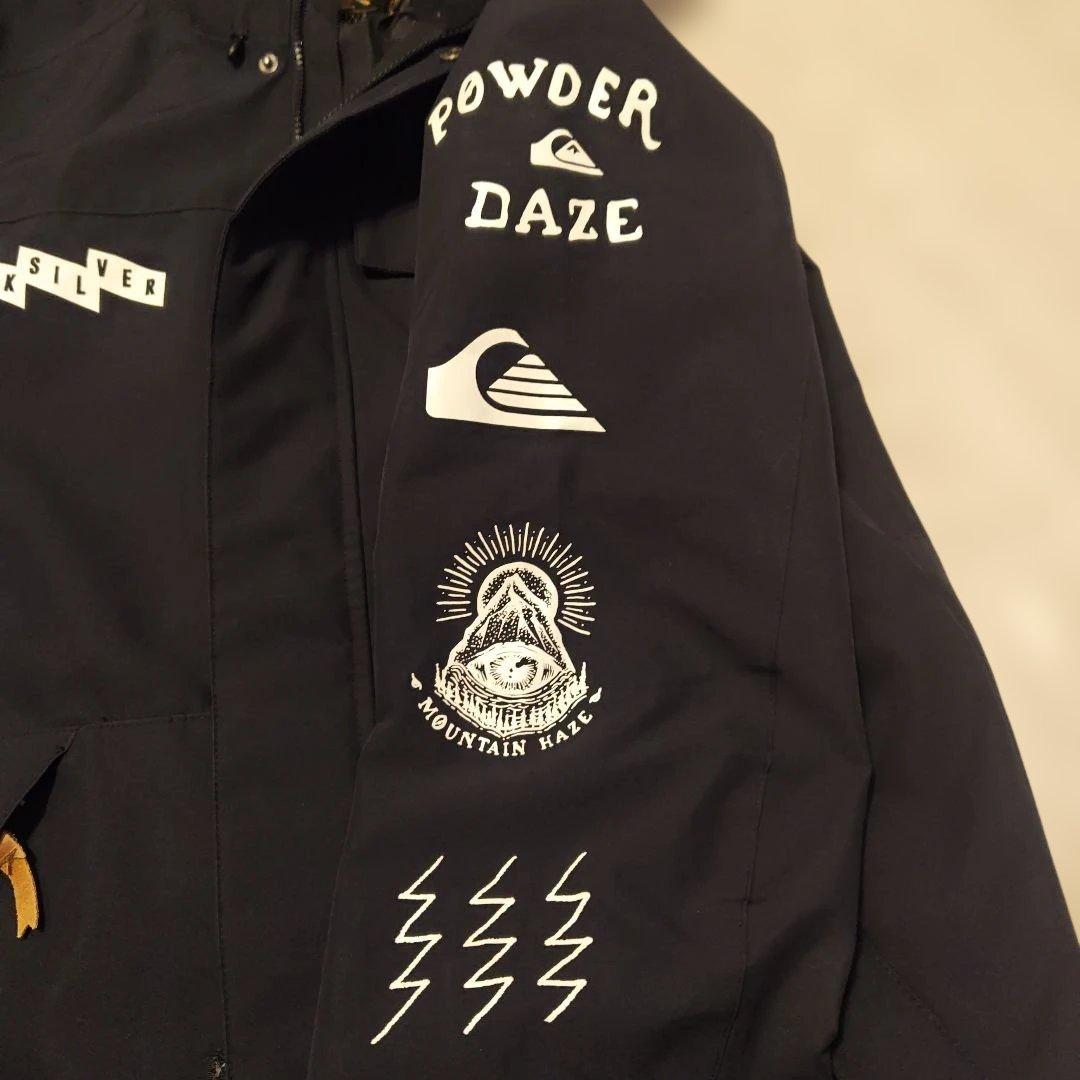 美品 QUIKSILVER スノーボードウェア S/P/CH Jacket