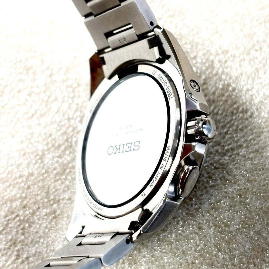 SEIKO ソーラー電波 ブライツ 7B24-0AW0 チタニウム製 海外モデル