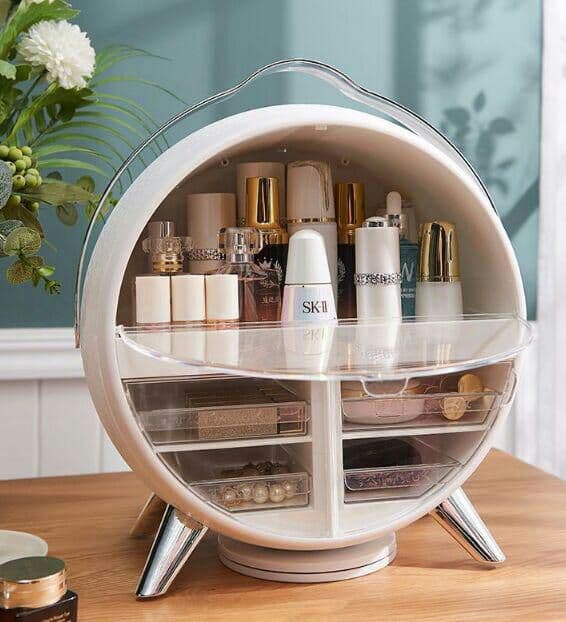 化粧箱箱可愛いお姫様系シンプル風