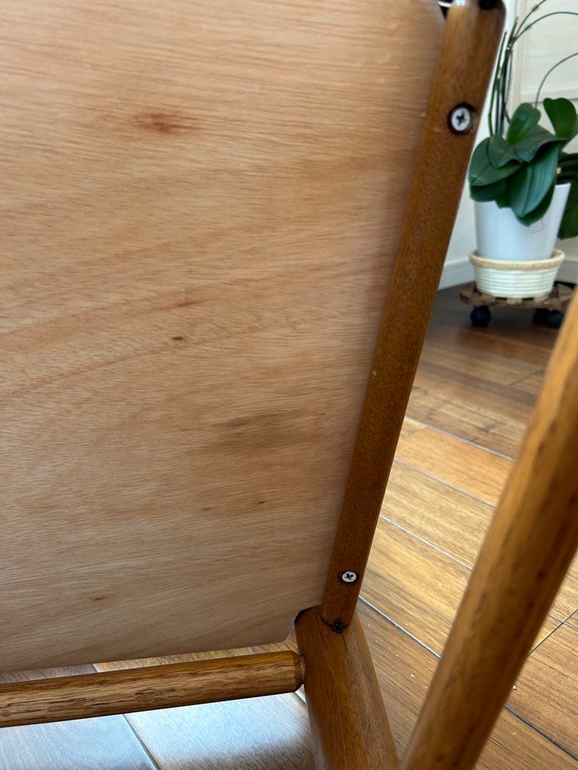 アントステラ(AUNT STELLA)のラダーバック・ダイニングチェア③リペア