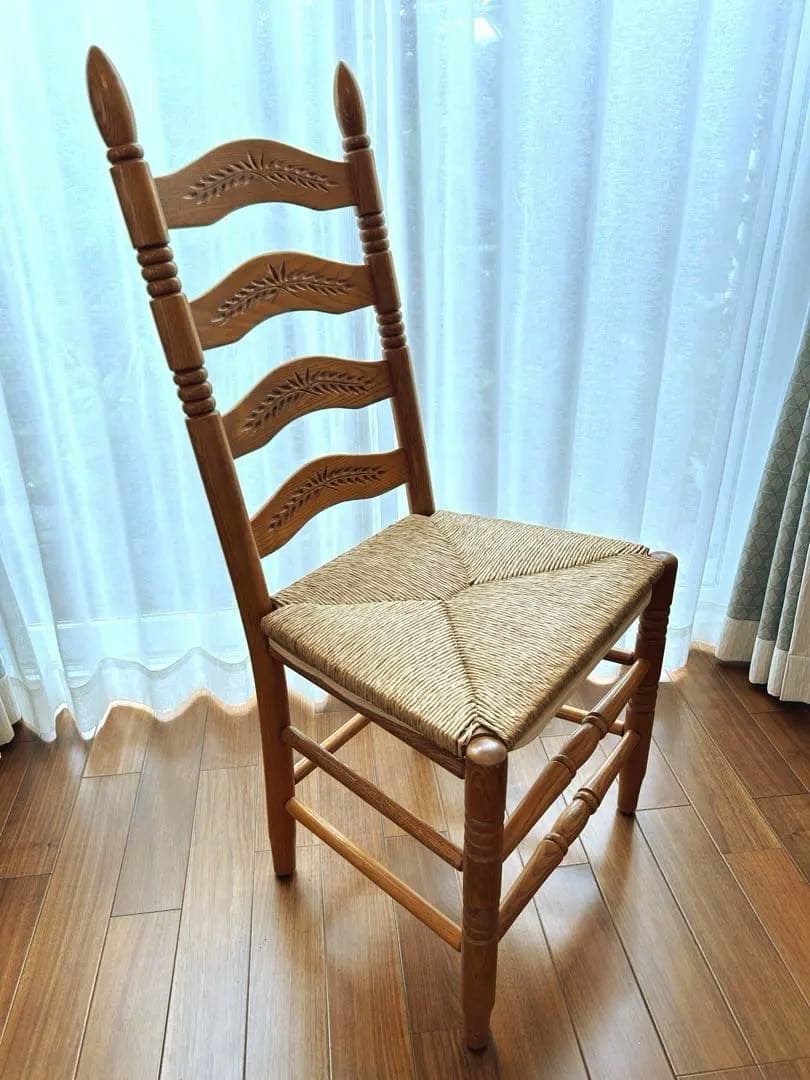 アントステラ(AUNT STELLA)のラダーバック・ダイニングチェア③リペア