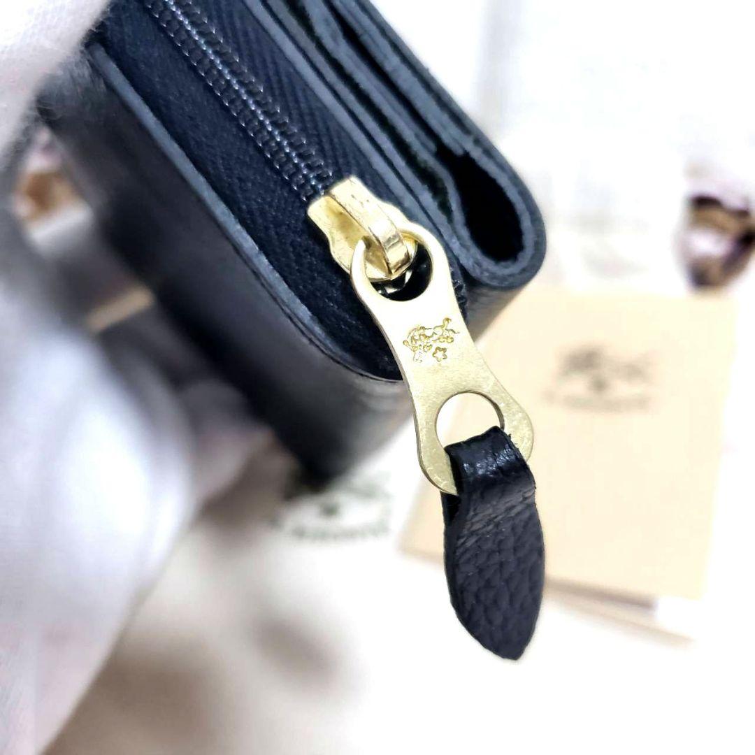 IL BISONTE イルビゾンテ コンパクトミニ折り財布 被せ折り財布 新品