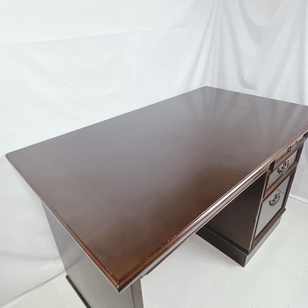 Karimoku カリモク 書斎机 デスク コロニアル ブラウン