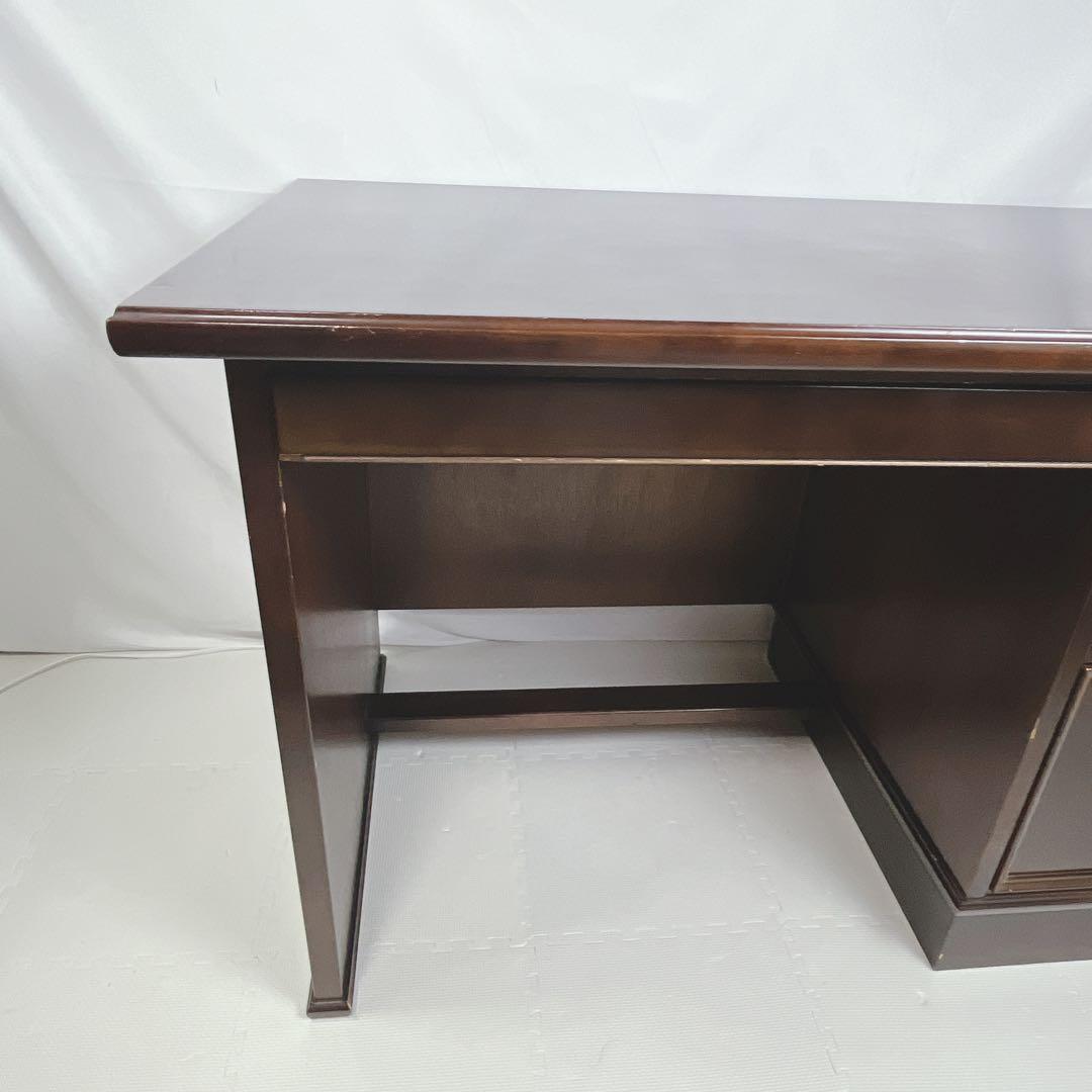 Karimoku カリモク 書斎机 デスク コロニアル ブラウン