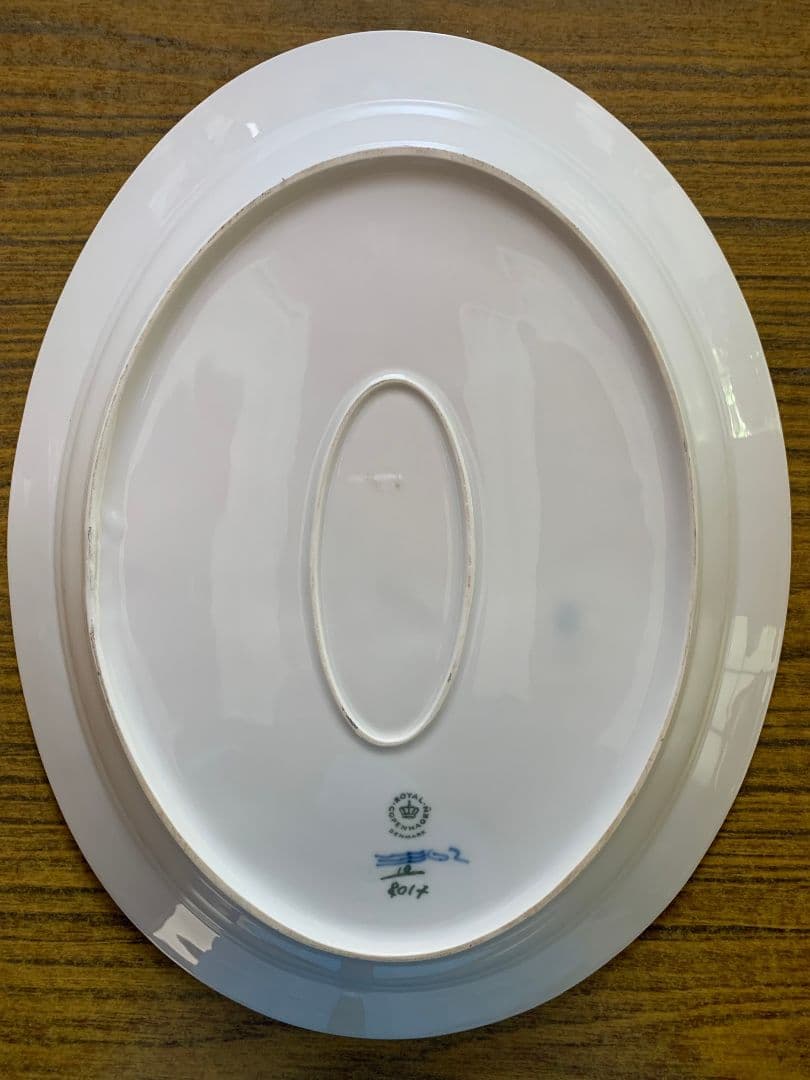 未使用！ロイコペNo8017＋プレートNo8097 6枚 ブルーフラワー廃番品