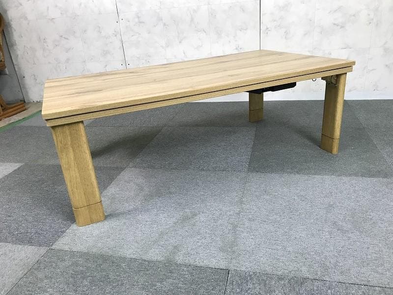 【新品】リバーシブル　折れ脚　フラットヒーターこたつNA