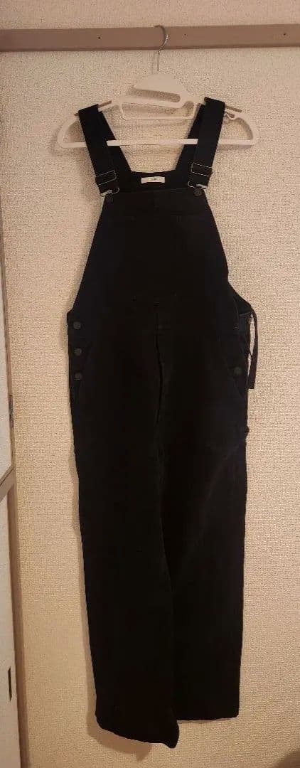 CLANE (クラネ) WAIST ADJUST OVERALLS