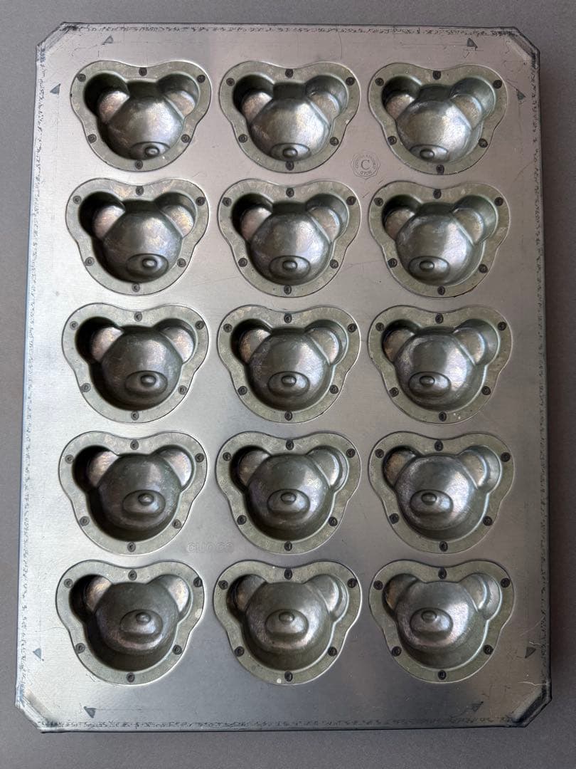 千代田金属　クオカ　cuoca×CHIYODA くまちゃん15個型