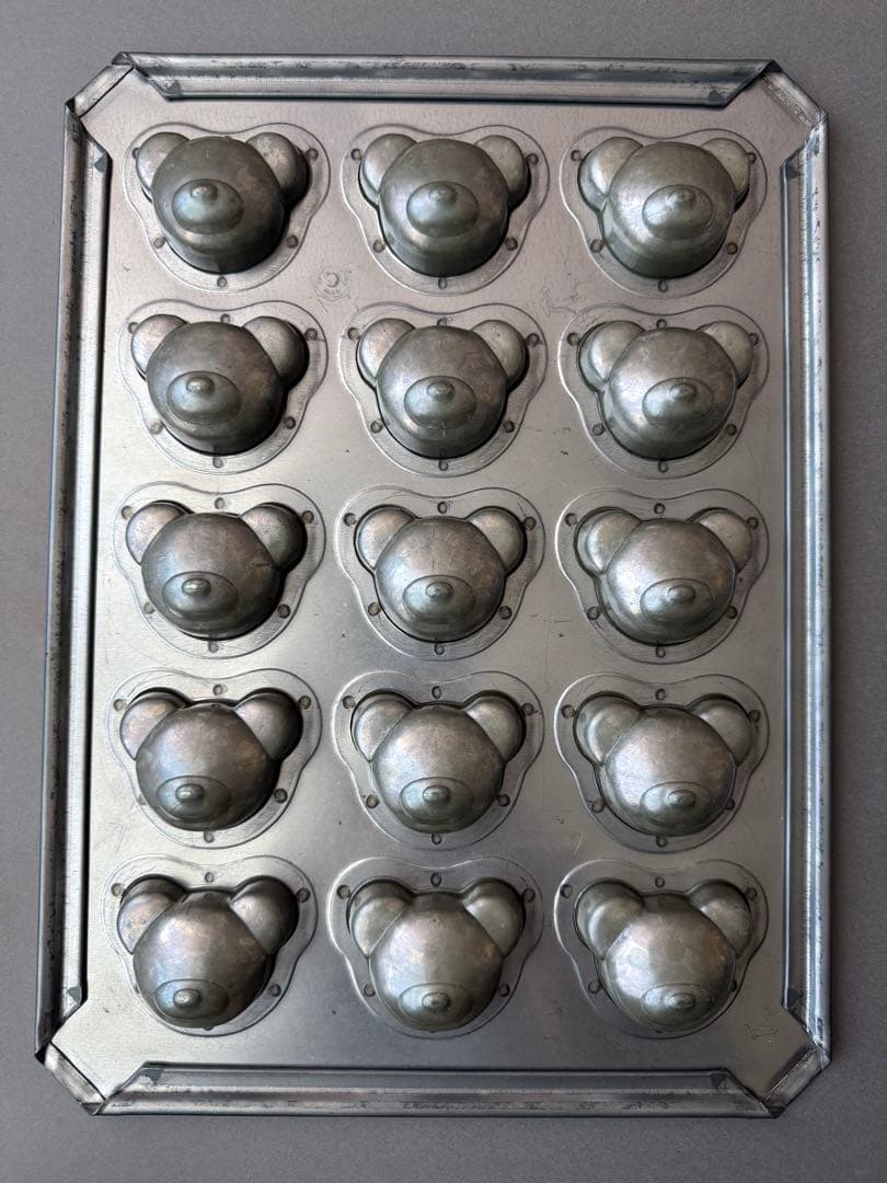 千代田金属　クオカ　cuoca×CHIYODA くまちゃん15個型