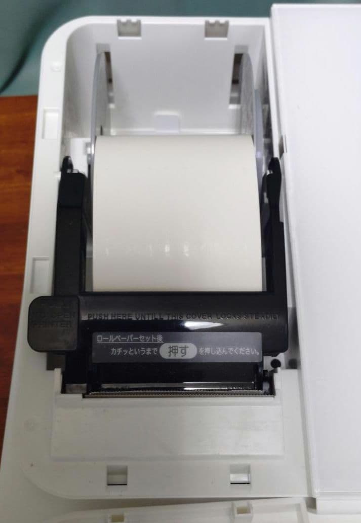 CASIO SR-S200-WE 電子レジスター ホワイト レジ 店舗用品