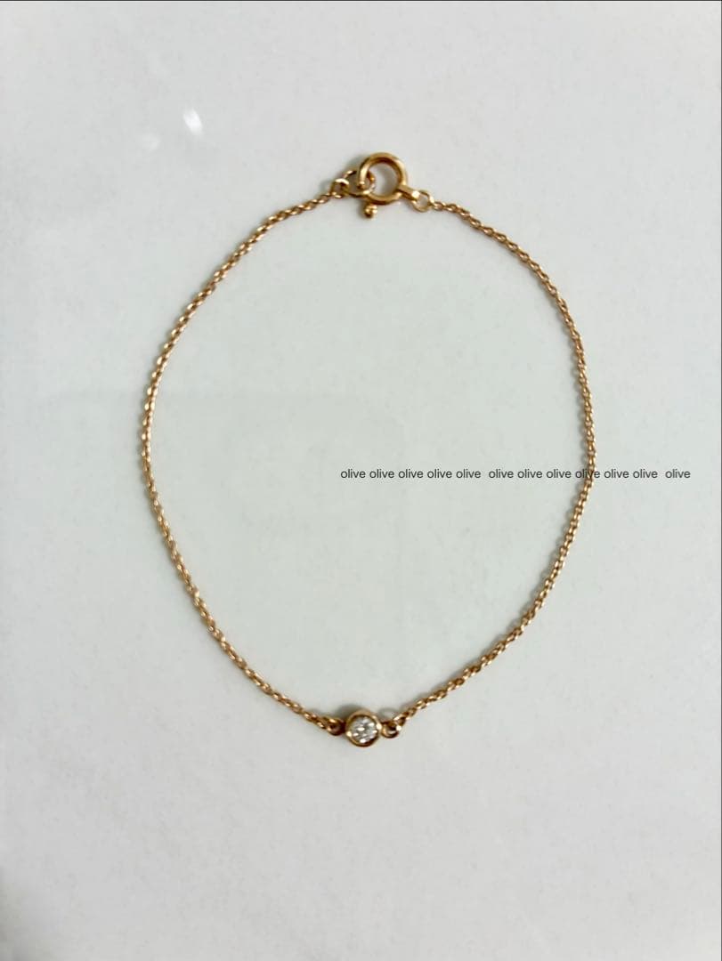 K18ダイヤモンドブレスレット