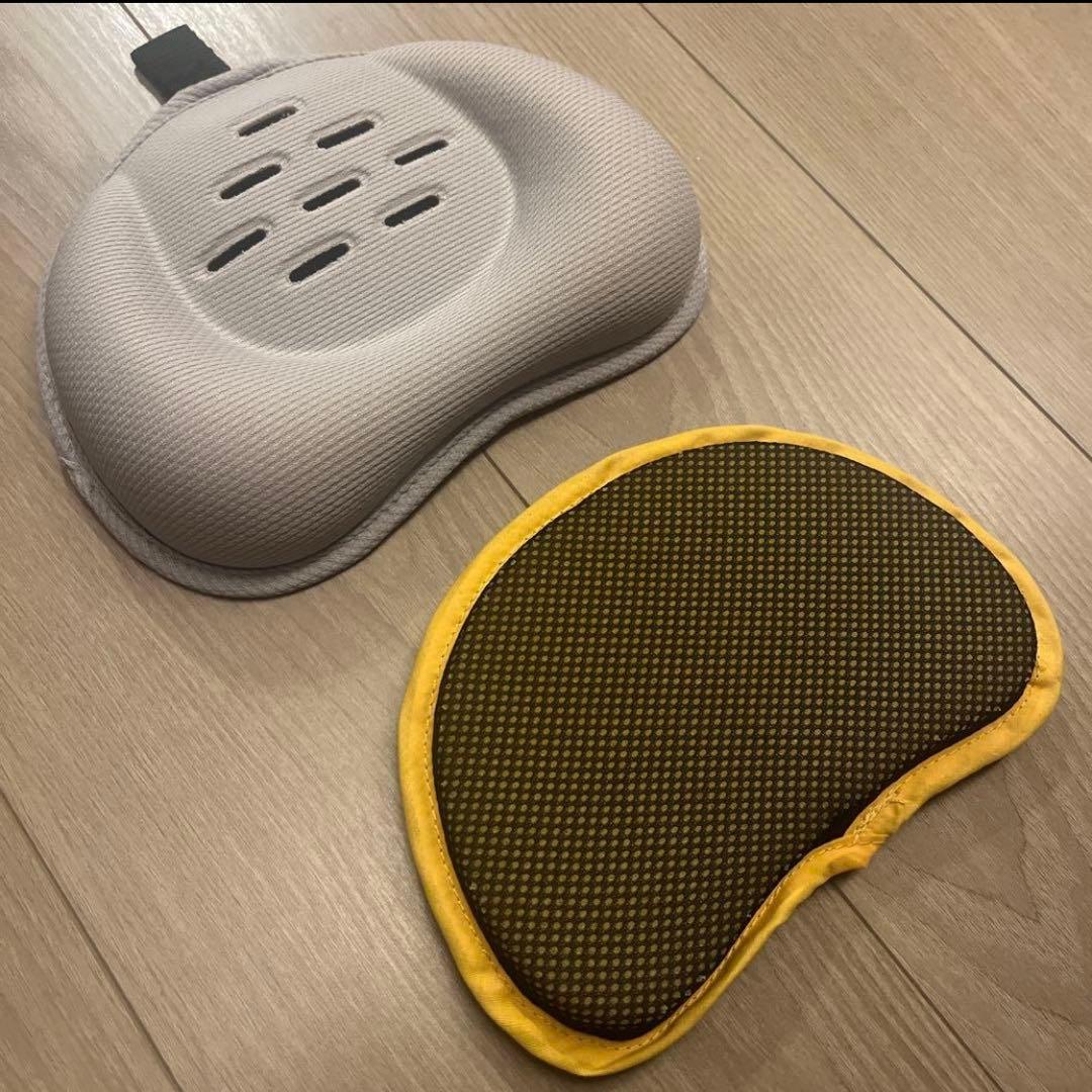 【美品】コンビ スゴカル 4キャス エアー エッグショック HK ライトグレー