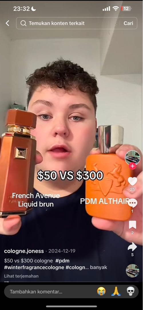 香水(男性用) French Avenue LIQUID BRUN 100ml