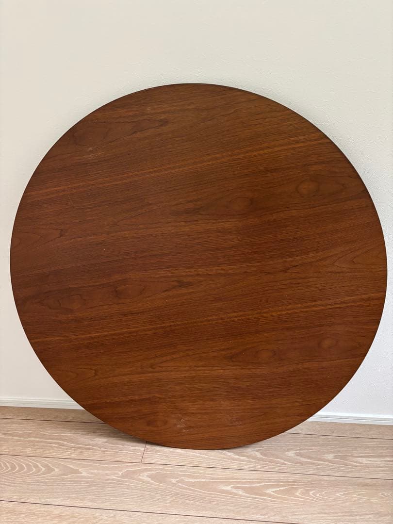 たんぽぽ　円形木目調こたつダークブラウン105サイズ共立工芸　たのメル便