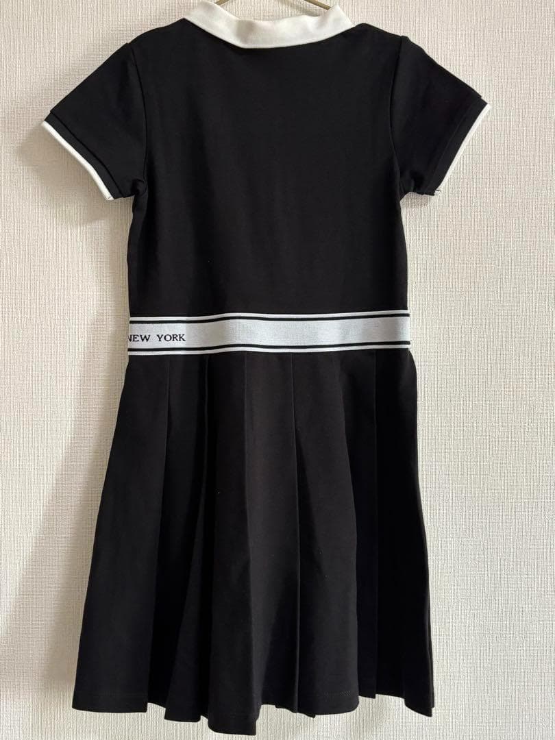 ケイトスペード ポロプリーツワンピース サイズ120 ブラック