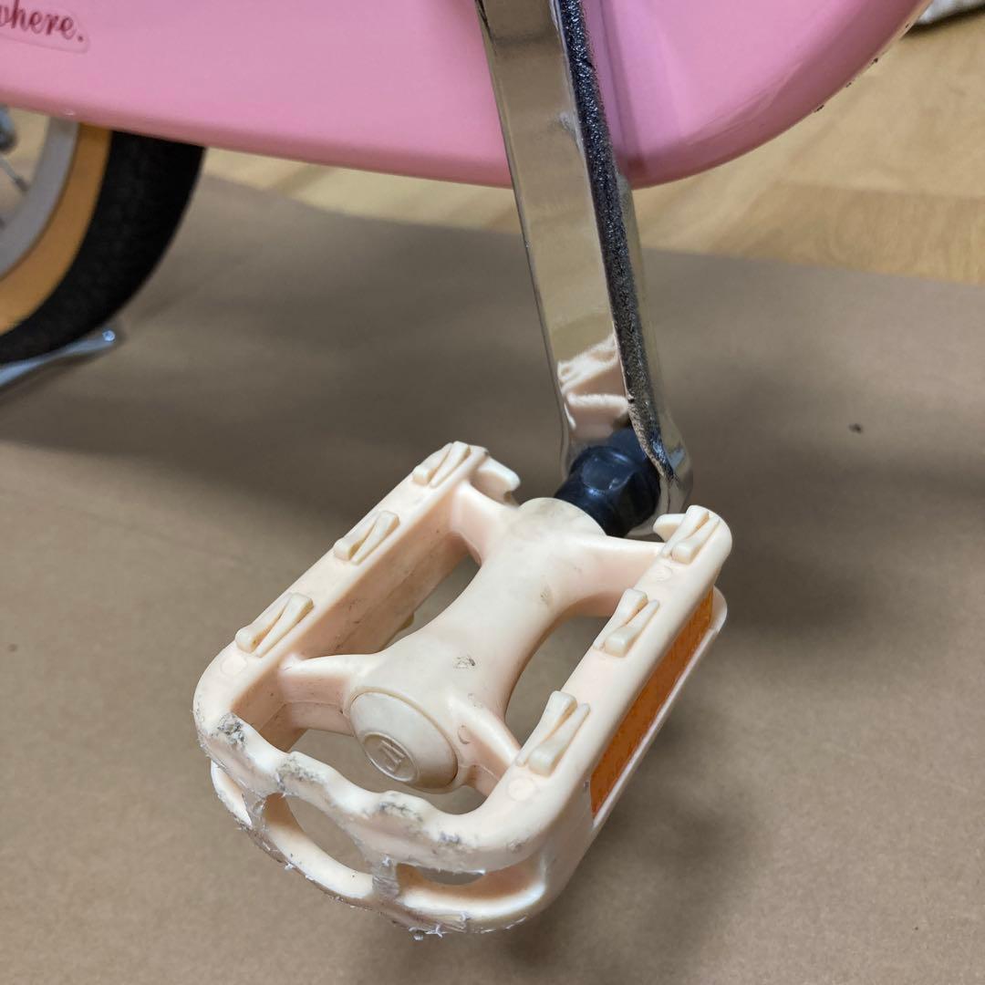 【美品】ブリヂストン　子ども用自転車　18インチ　ピンク