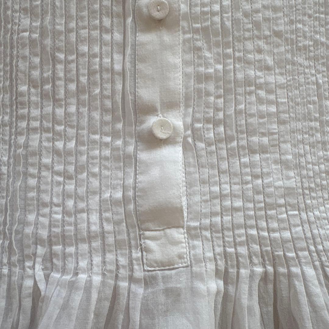 A*a様 maison de soil ミニピンタッククルーネックシャツ