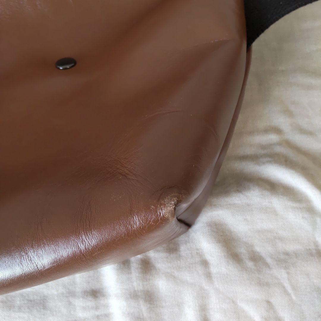 ユニアンドコー　メッセンジャー　バック　ブラウン　大きめサイズ