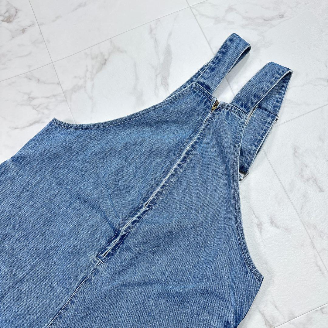 美品 DouDou デニムフロントジップ サロペット 完売品