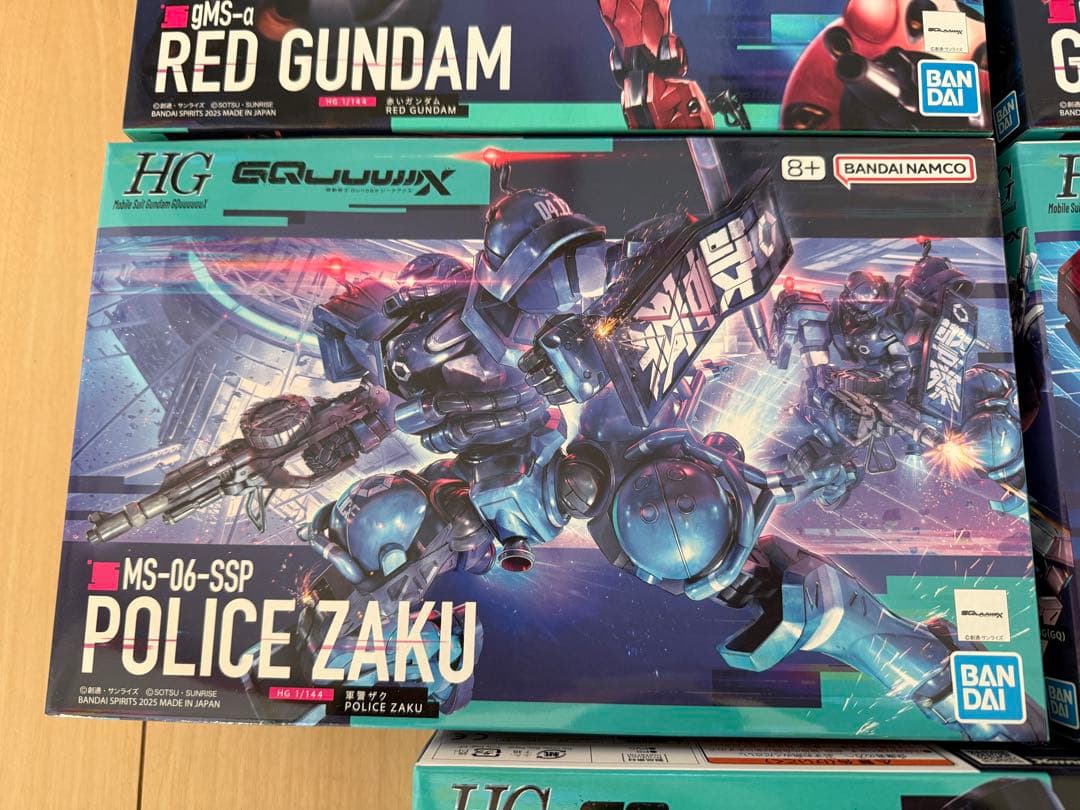 ガンダム ジークアクス GQuuuuuuX HG ガンプラ 5体セット