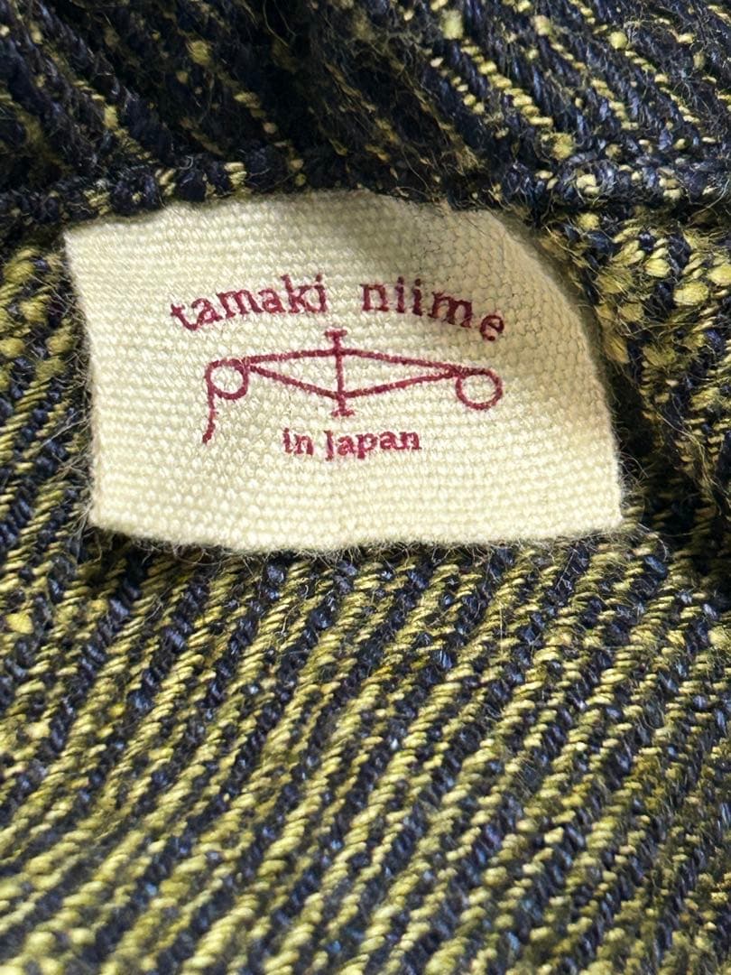 玉木新雌tamakiniimeタマキニイメ　デニモンコットン100％パンツ日本製