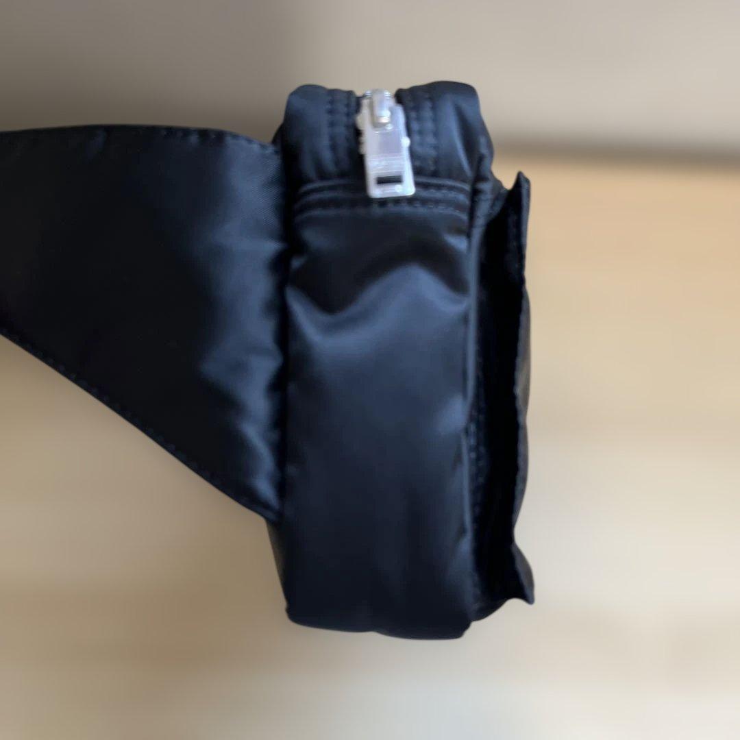 【PORTER】ポーター　タンカー　ボディバッグ　　　ブラック 巾着袋付き