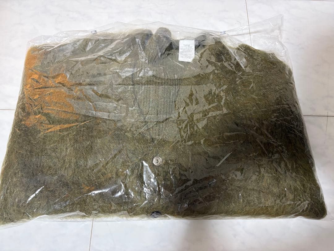 【美品】a.r.p MohairCardiganモヘアカーディガン オリーブ