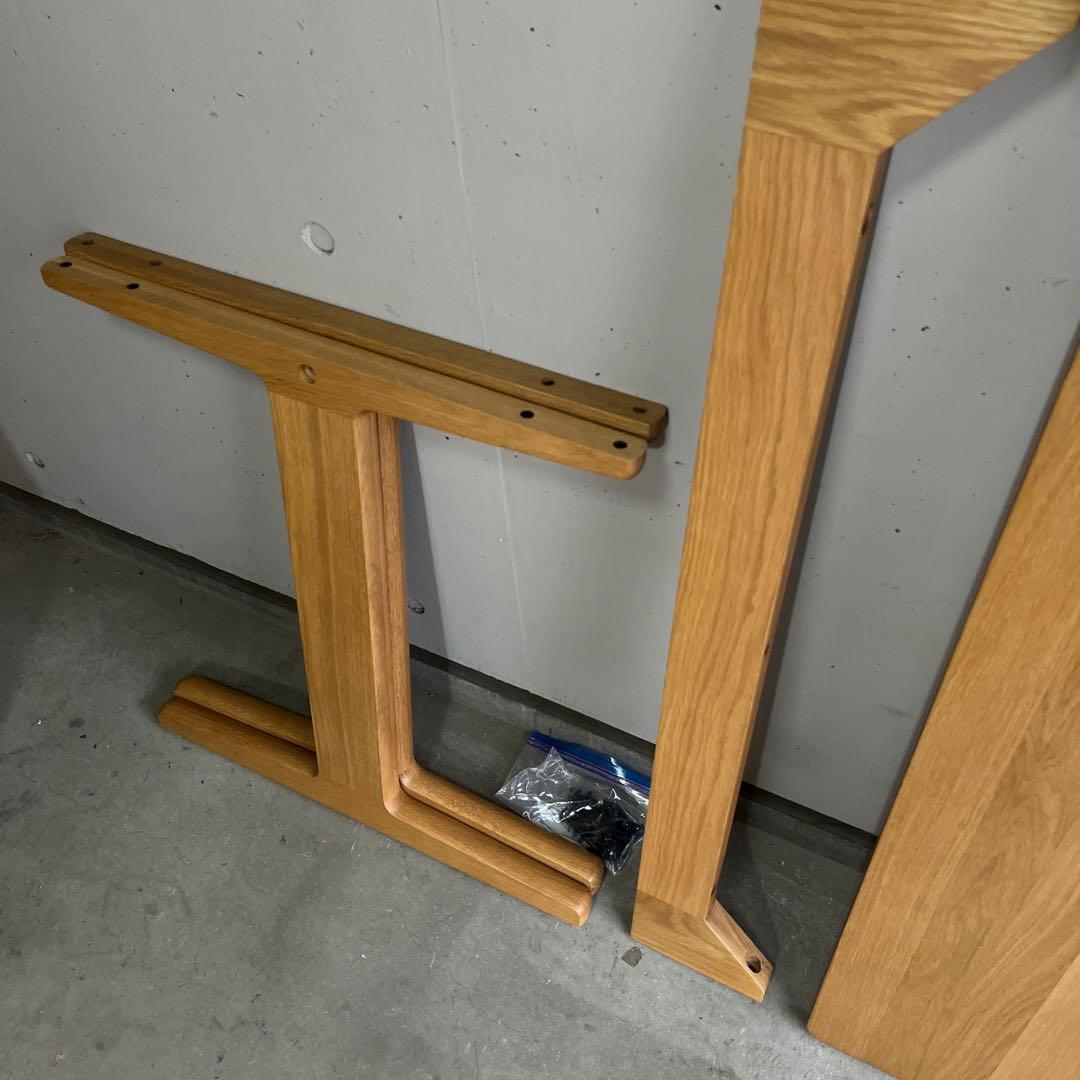 K*★無印 木製リビングダイニングテーブル・オーク材