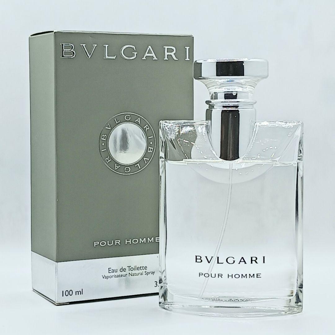 残量9割 安心 正規品 ブルガリ プールオム 100ml　ブルガリプールオム