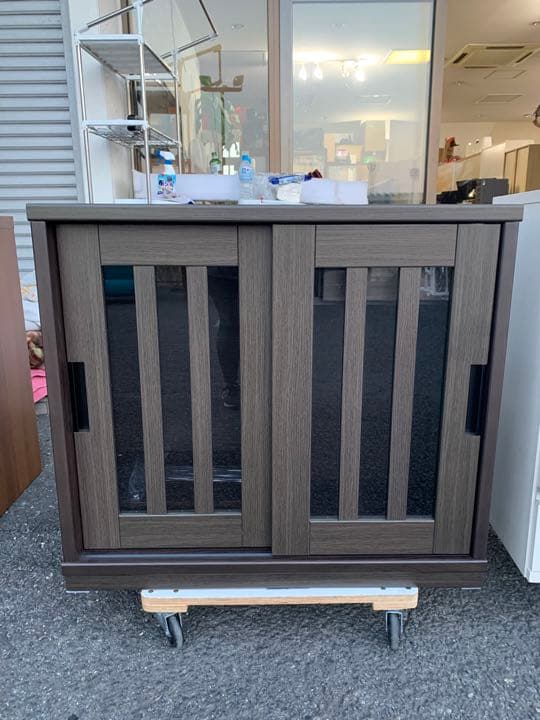 ニトリ サイドボード アカツキ 90DBR