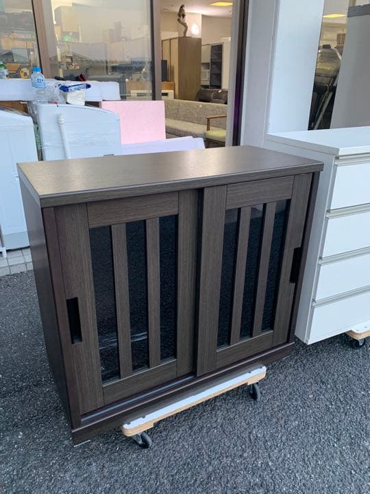 ニトリ サイドボード アカツキ 90DBR