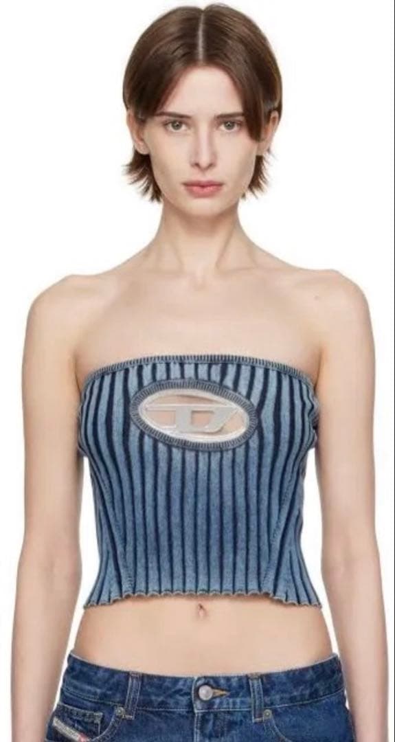 DIESEL M-Clarksville チューブトップ 赤タグ レッドタグ