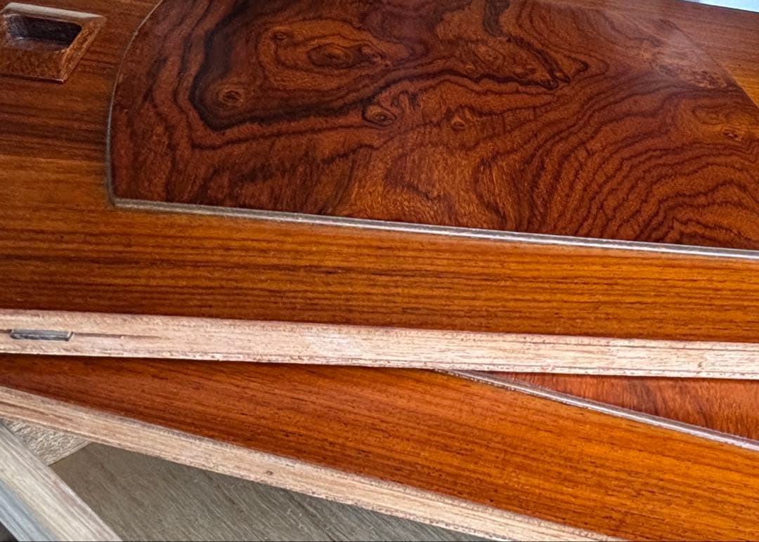 木製ガラス扉キャビネットサイドボード飾り棚ヴィンテージ引き出し付きレア商品