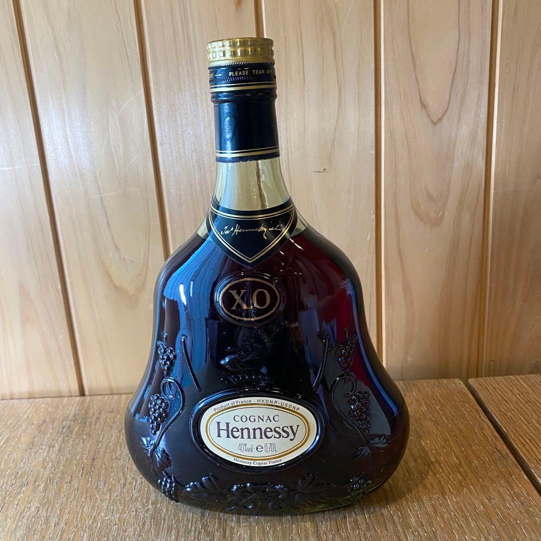 【未開封】Hennessy ヘネシーX.O 700mlグリーンボトル　金キャップ