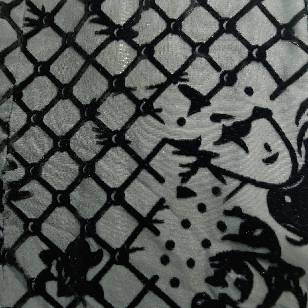 【新品】BALMAIN× コラボ シルク混　トップス 黒 ジップ